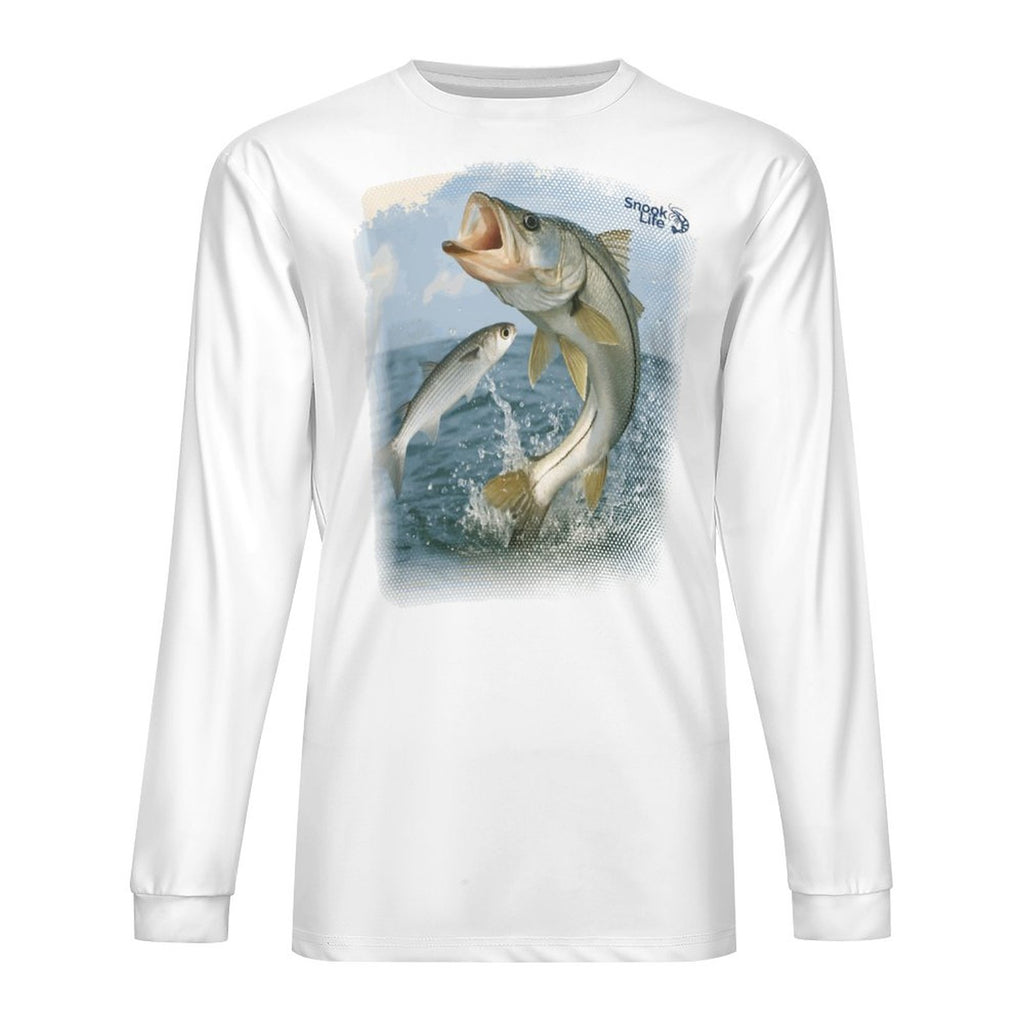 Snook Life® - Snook - Men's Performance Long Sleeve Tee