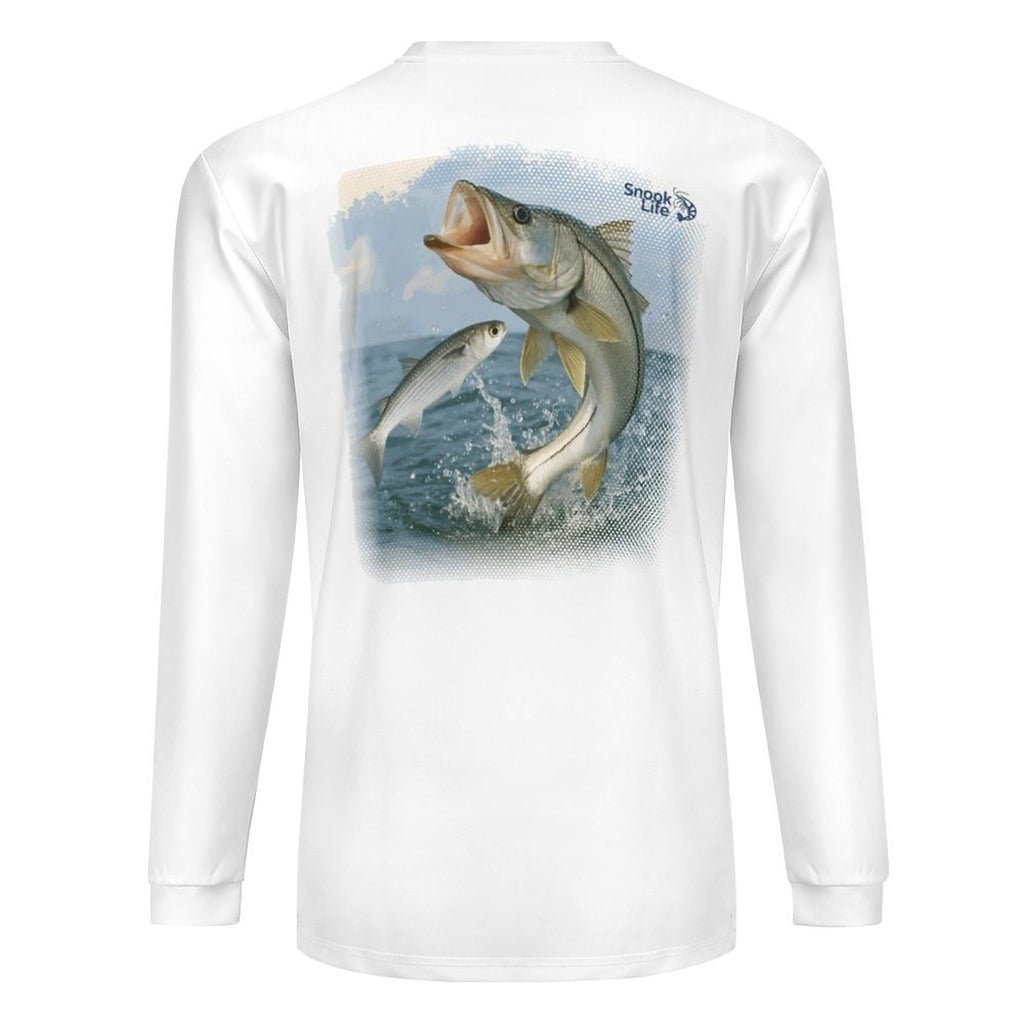 Snook Life® - Snook - Men's Performance Long Sleeve Tee