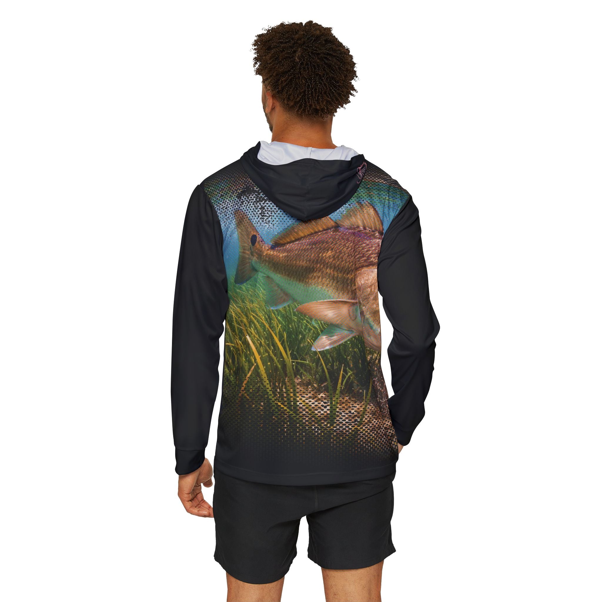 Snook Life's Redfish {} Underwater Hoodie | Fishing Scene Sports Warmup