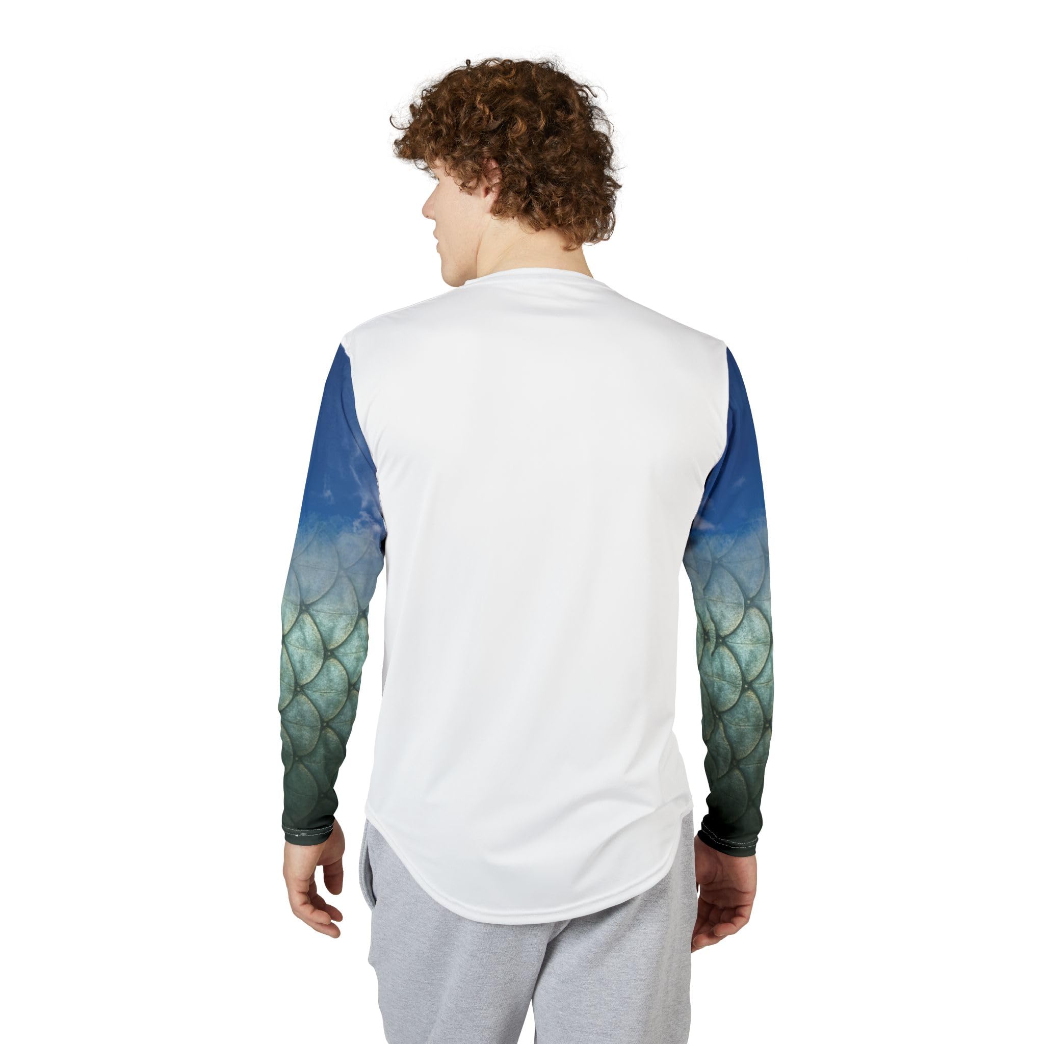 Snook Life® - Backcountry Slam Fish Illustration Long Sleeve Shirt | Snook Redfish Trout AOP UV