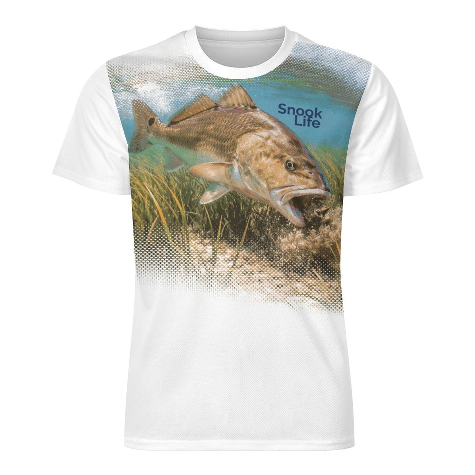 Snook Life's - Redfish Hero - Ice Silk Cooling Short Sleeve Men’s Shirts