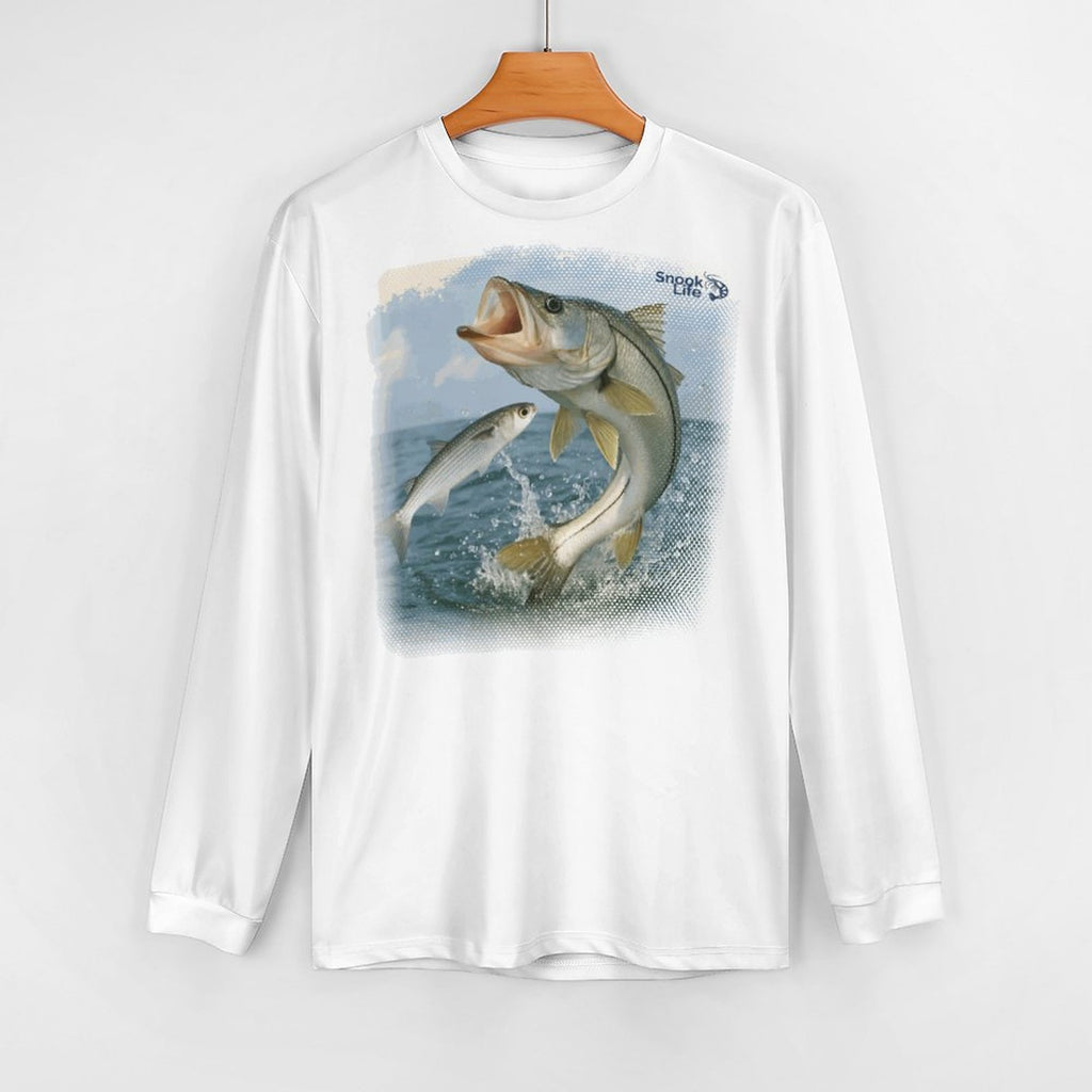 Snook Life® - Snook - Men's Performance Long Sleeve Tee