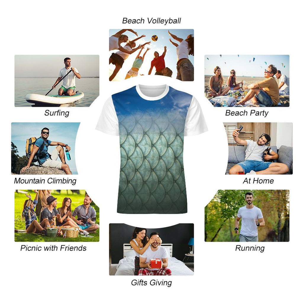 Snook Life® 26 -  Ice Silk Cooling Short Sleeve Men’s Shirts