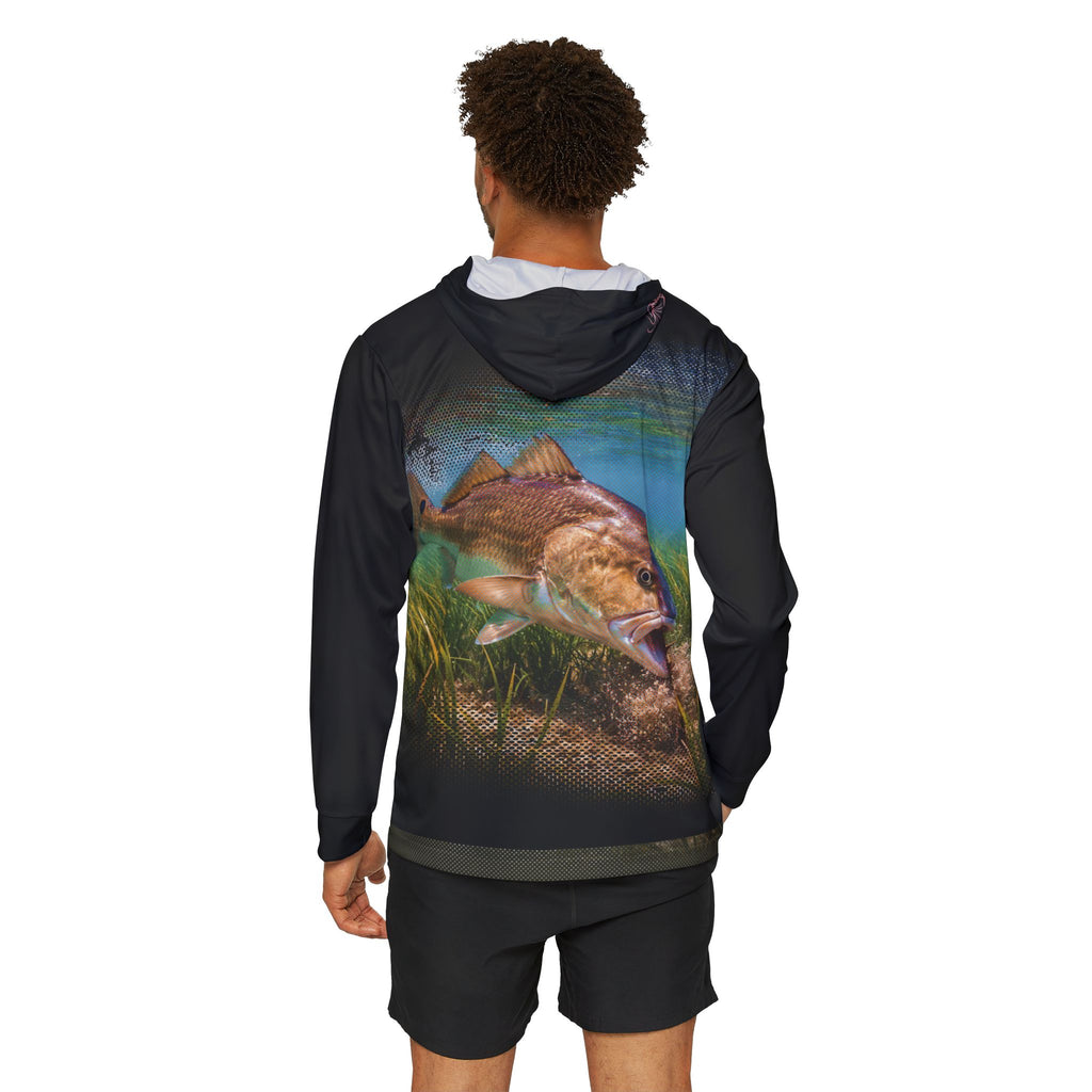 Snook Life® - Redfish F/B Underwater Hoodie | Fishing Scene Sports Warmup