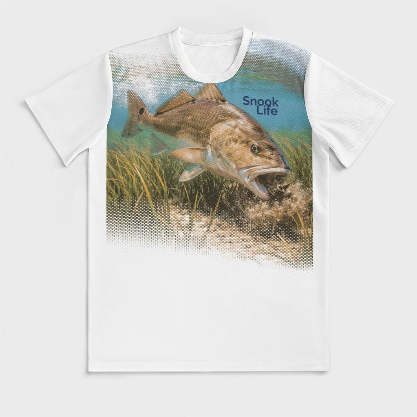 Snook Life's - Redfish Hero - Ice Silk Cooling Short Sleeve Men’s Shirts