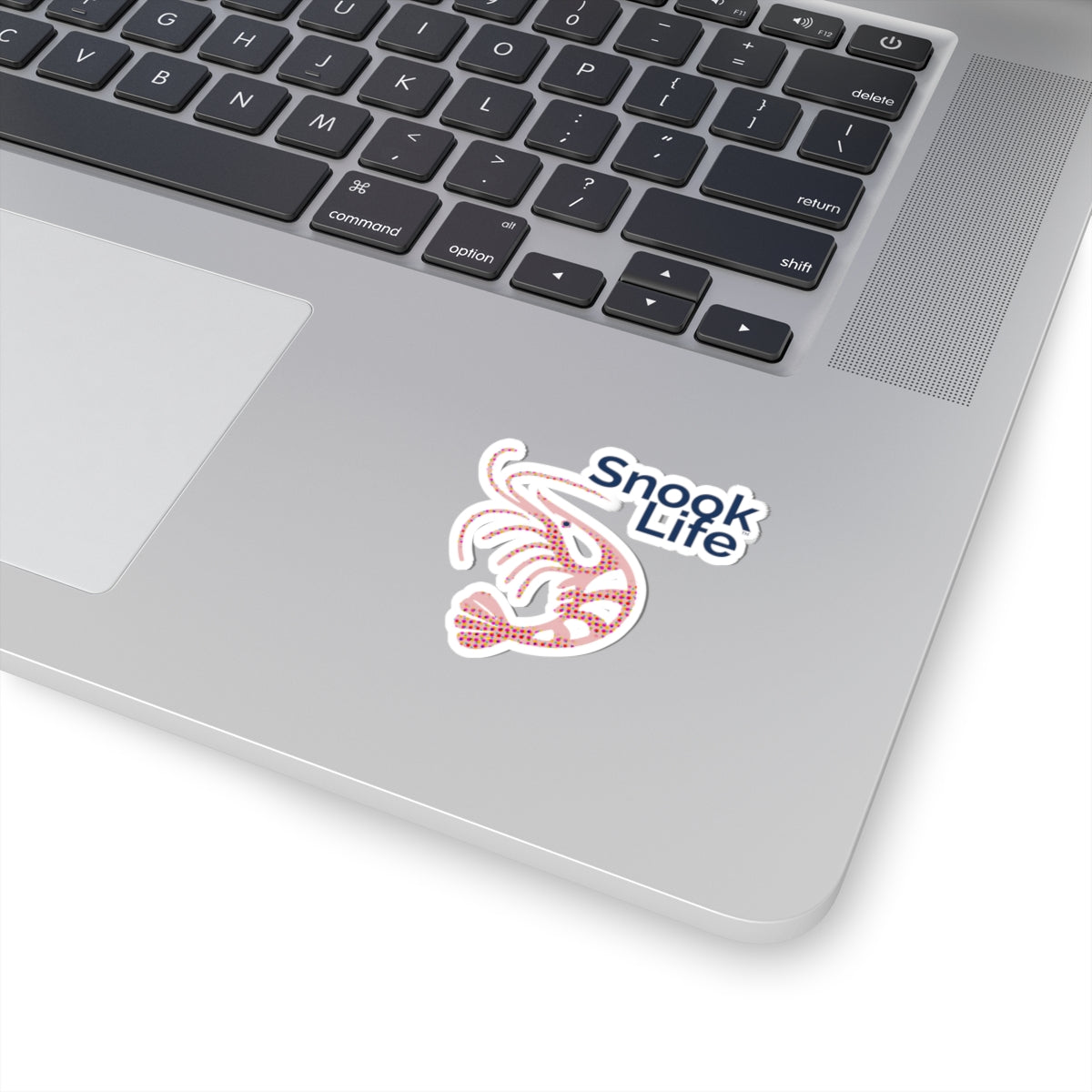 Snook Life Shrimp Sticker — Kiss-Cut Vinyl Decal for Laptops, Boats & Fishing Gear