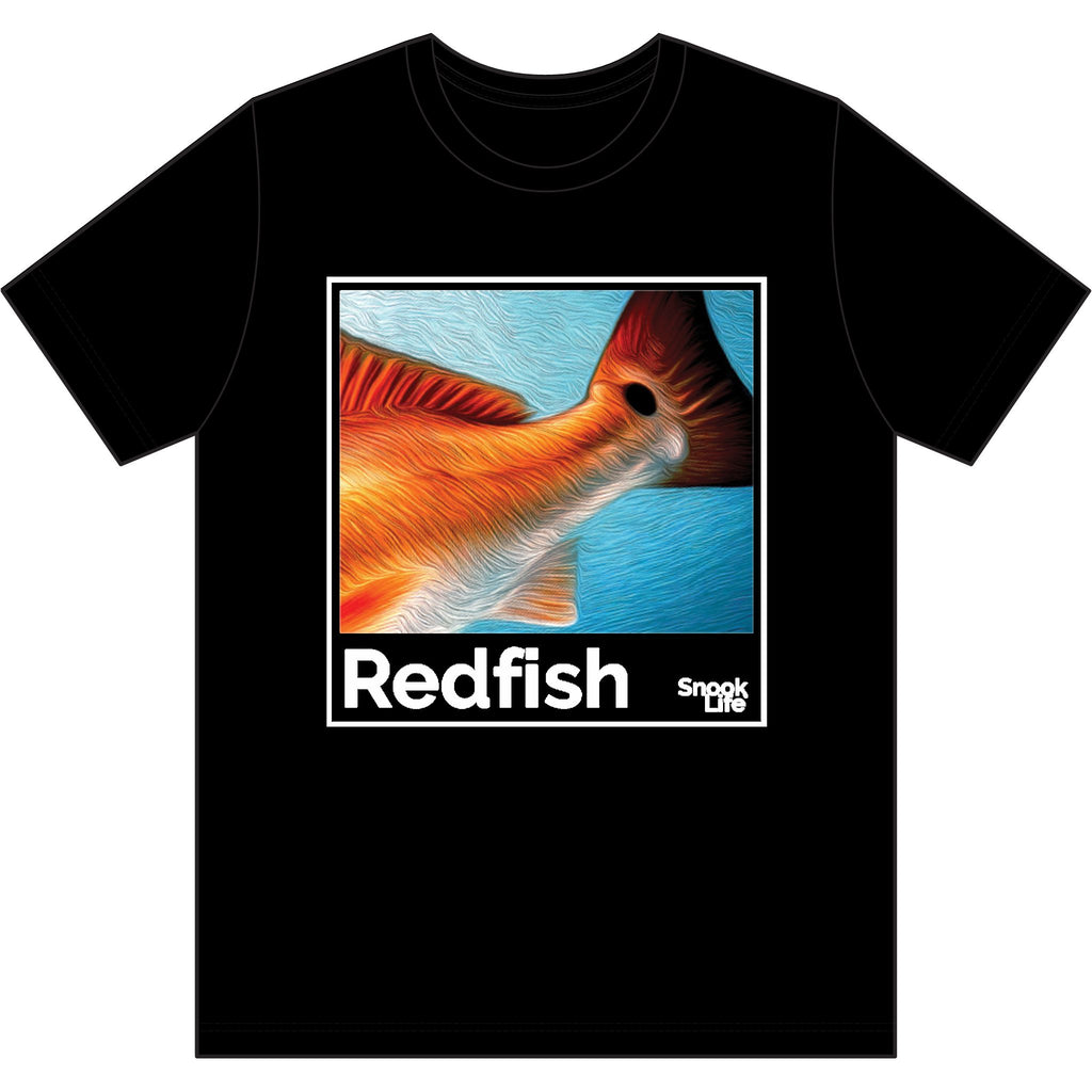 Snook Life®  Redfish art T-Shirt