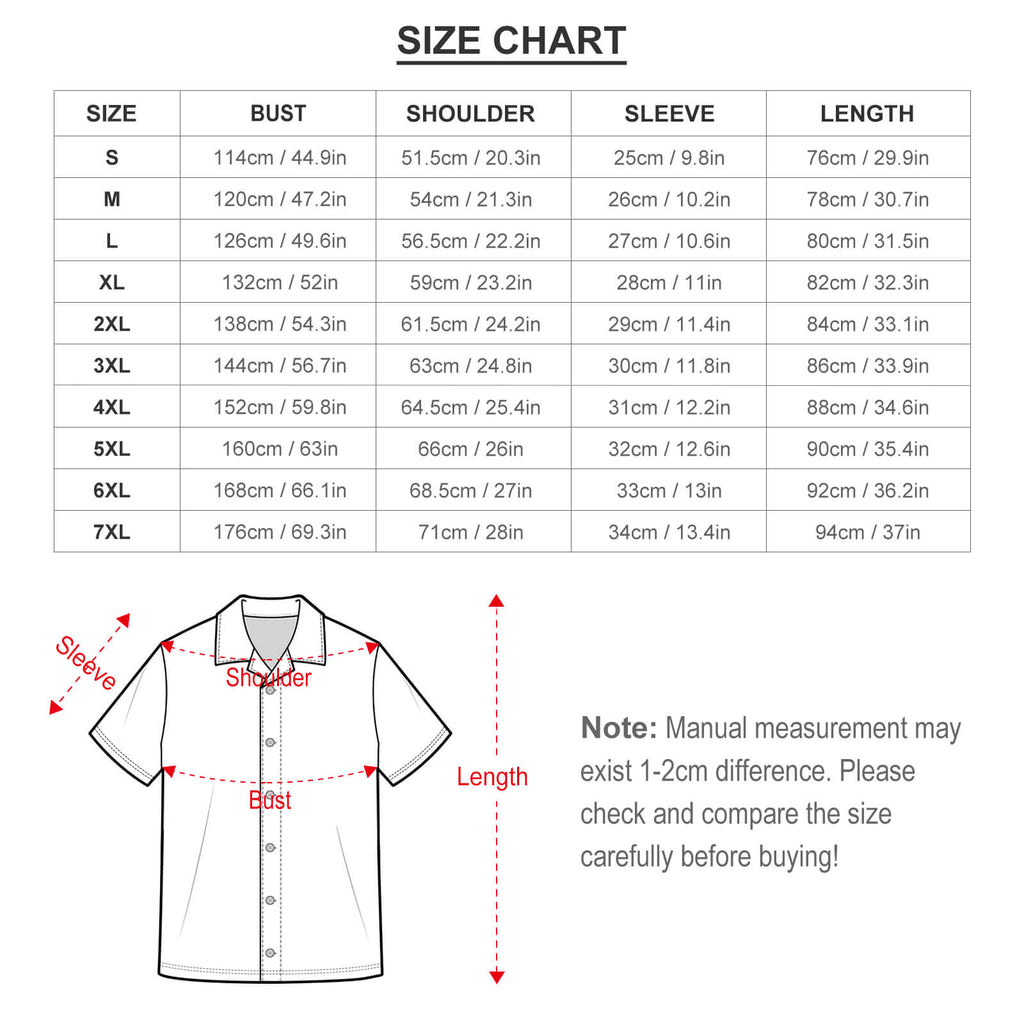 Snook Life® - Snook Sketch - 190gsm Cotton Men's Cuban Collar Short-Sleeve Shirt
