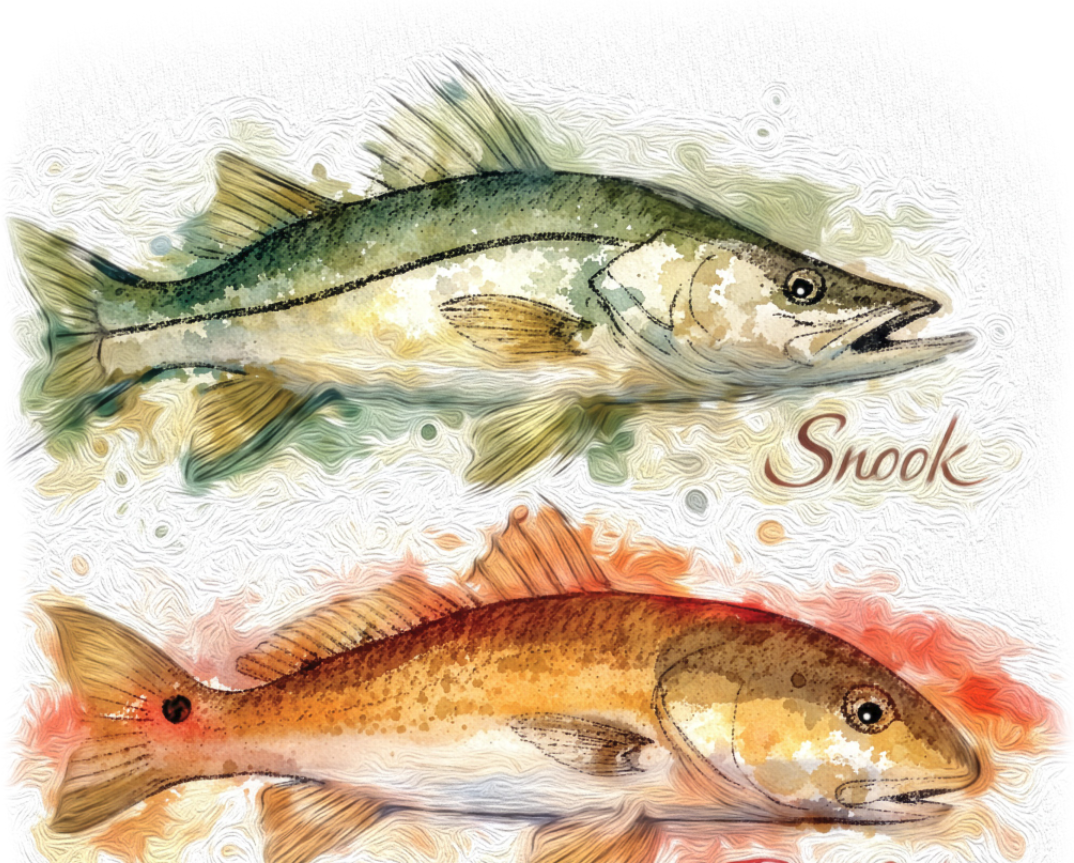 Snook Life - fishing shirt - Cotton Comfort Short-Sleeve
Fish love this shirt !