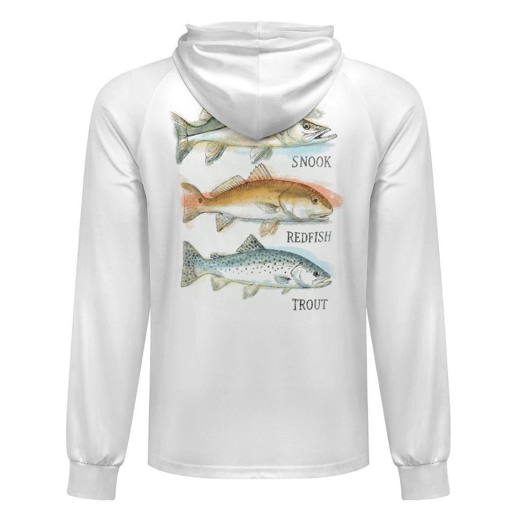 Snook Life® - 140gsm Hooded Snook, Redfish, Trout - Backcountry 3