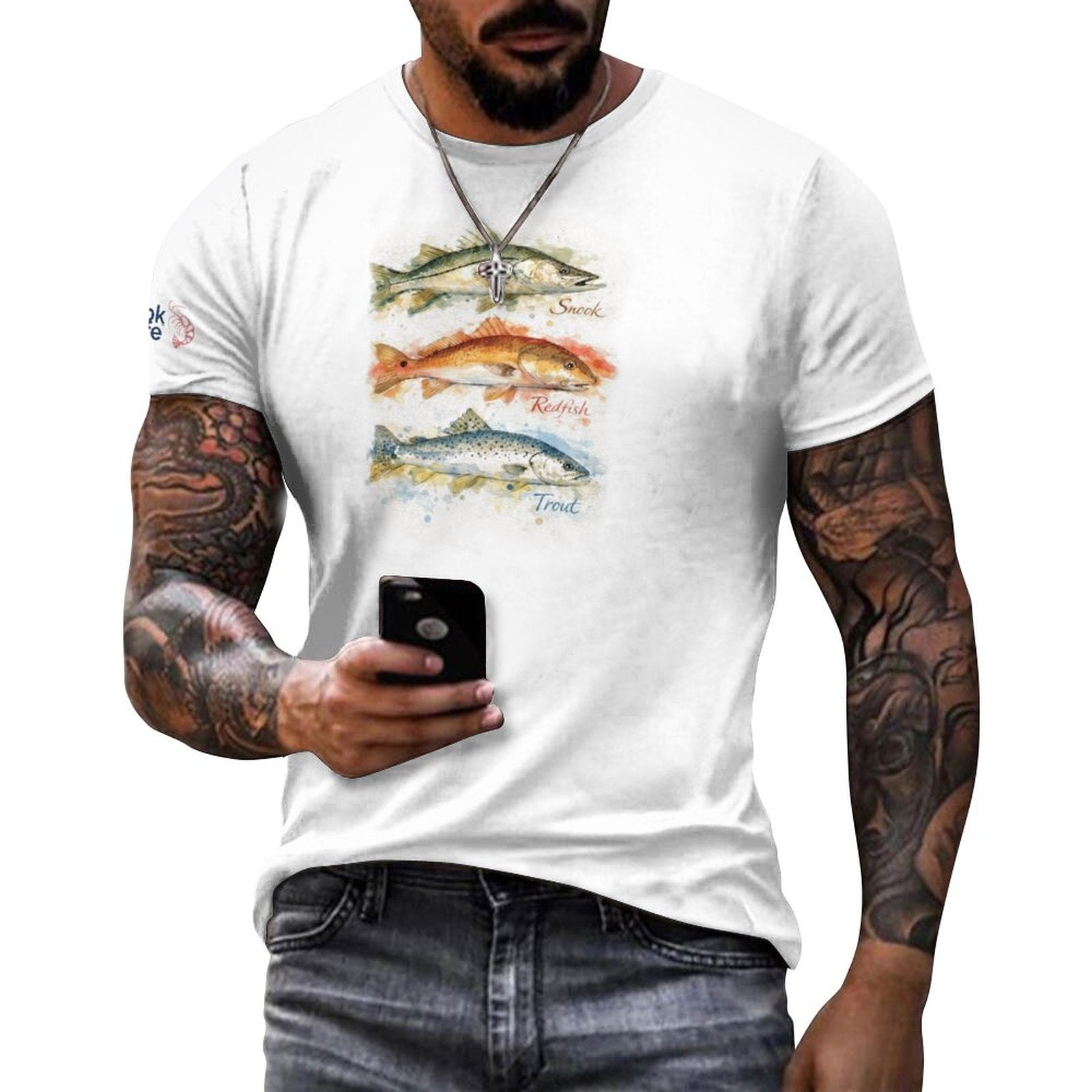Snook Life - fishing shirt - Cotton Comfort Short-Sleeve
Fish love this shirt !