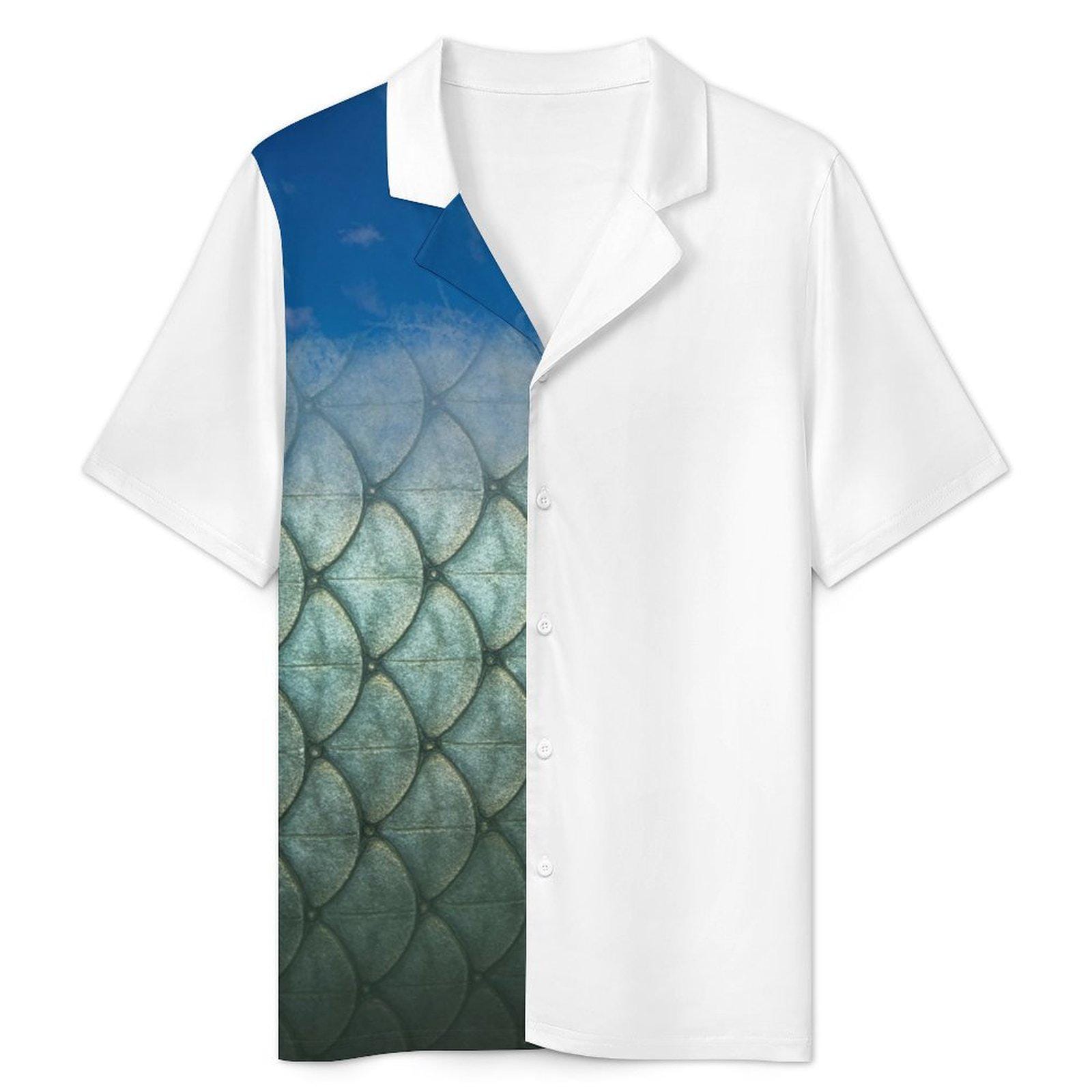 Men’s Ice Silk Pajama Set | Snook Life® All‑Over Print Cooling Sleepwear Lounge Set