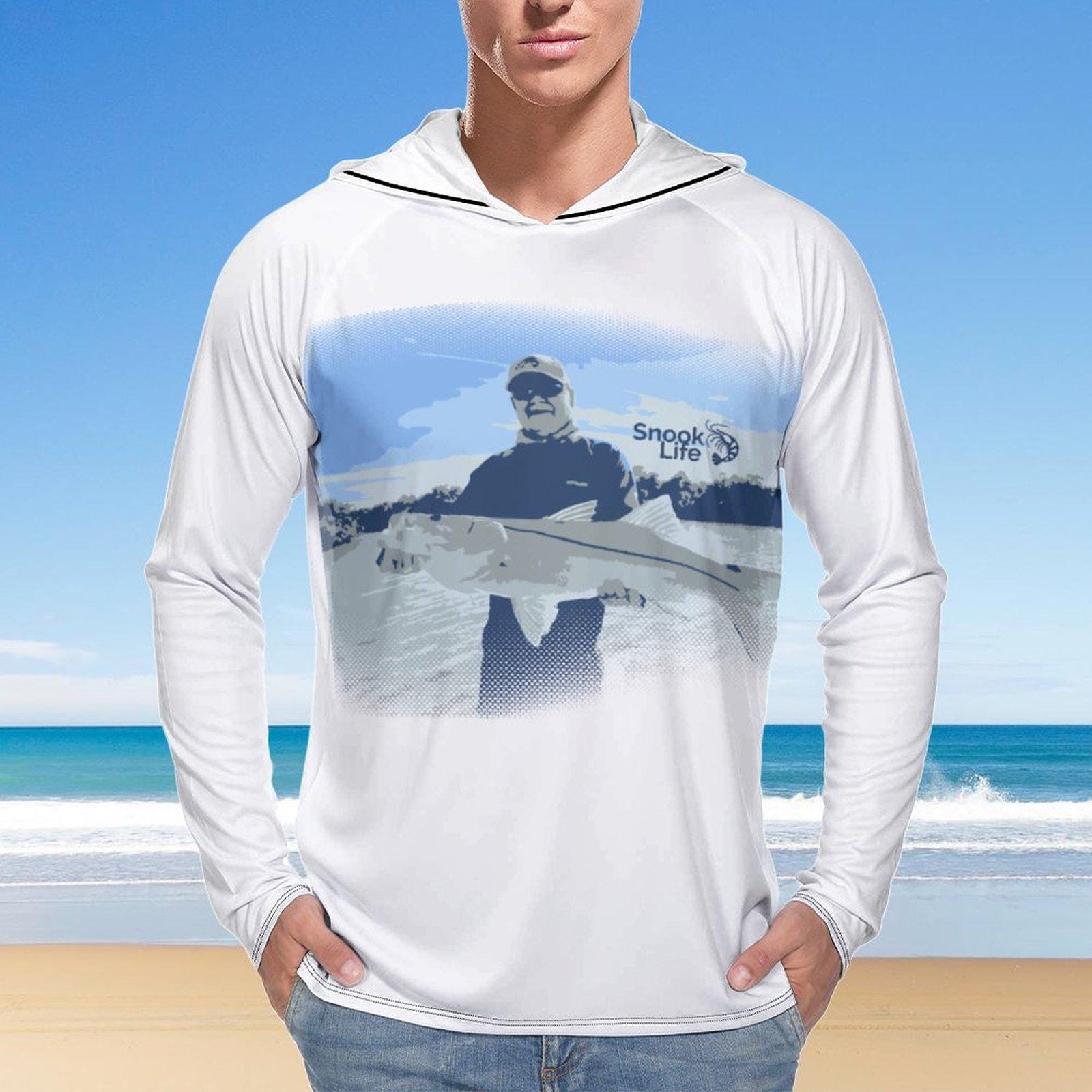 Snook Life™ – Men’s UPF 40+ Sun Protection Fishing Shirt | Lightweight UV Performance Outdoor Shirt