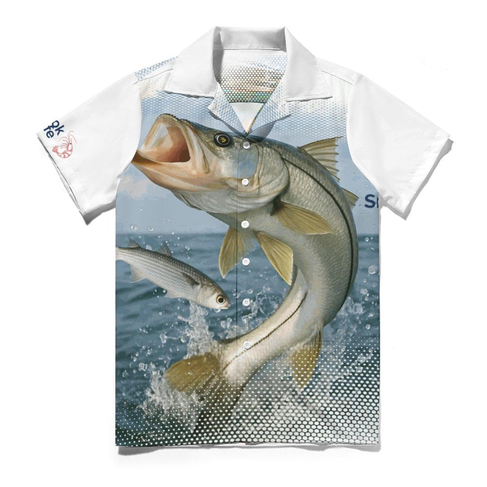 Snook Life® - Short Sleeve Cuban Collar Shirt