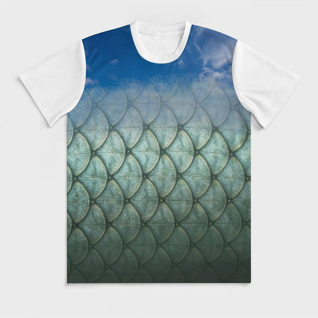 Snook Life® - 160gsm Ice Silk Cooling Short Sleeve Men’s Shirts (All-Over Printing)