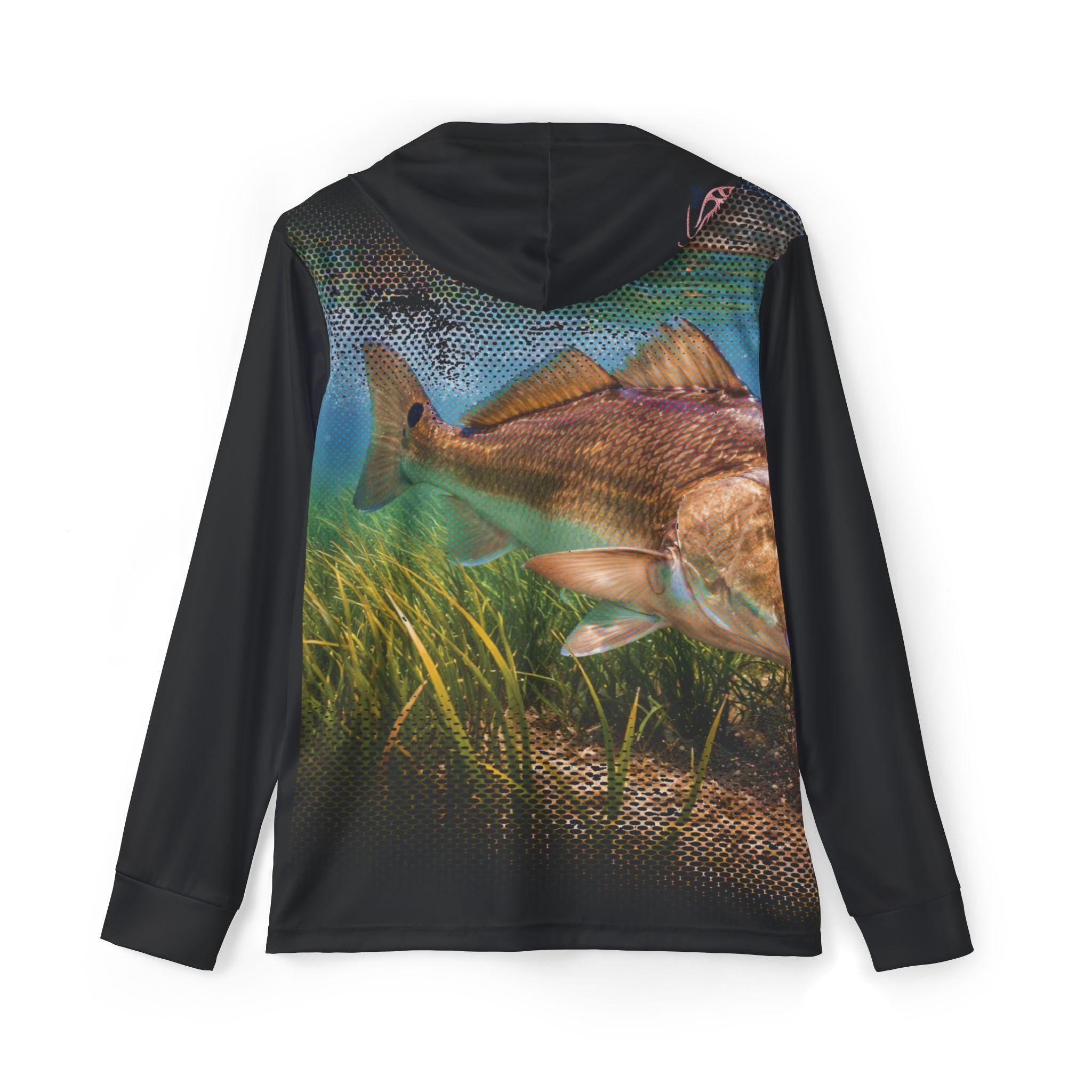 Snook Life® - Redfish Underwater Hoodie | Fishing Scene Sports Warmup